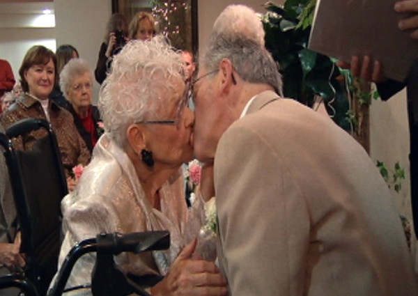 This 96 year old woman got married