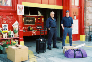 Tanya Hoggard of Cincinnati met many heroes at Ground Zero after September 11 in New York City