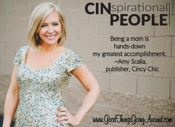 Amy Scalia - publisher of Cincy Chic
