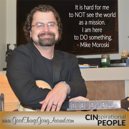 Mike Moroski, executive director of Cincinnati nonprofit UpSpring, talks about his passions and why he is an advocate for those experiencing homelessness