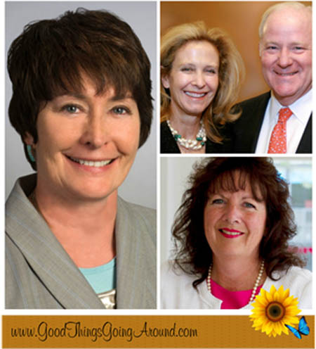 Mary Ronan, superintendent of Cincinnati Public Schools, and John and Eileen Barrett and Chris Bochenek, were recently honored by the Assistance League of Greater Cincinnati at its annual awards presentation for their commitments to giving back.