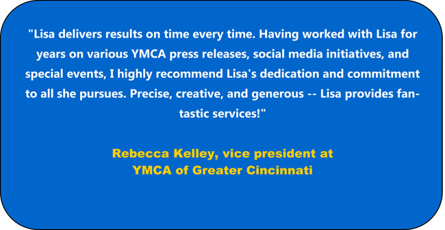 recommendation of Lisa Desatnik by Rebecca Kelley