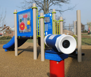 accessible playground at Redwood