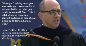 Twitter CEO Dick Costolo at the University of Michigan