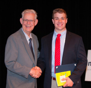 Cincinnati student Alex Deters receives Roger Grein Philanthropy Award from Magnified Giving