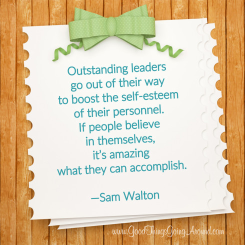 quote by Sam Walton about leadership