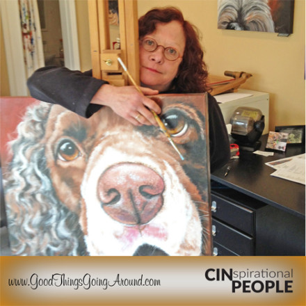Cincinnati dog and pet artist Mara McCalmont