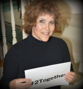 Lisa Desatnik supports the #2TogetherProject benefiting the Stephen Wampler Foundation Camp Wamp
