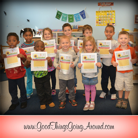 Kennedy Heights Montessori Center students took the Good Things Pledge
