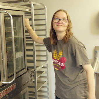 Natalie Graham is the inspiration behind the Cincinnati nonprofit social enterprise Brewhaus Dog Bones