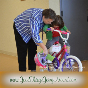 Queen City Bike donated bicycles to children in Cincinnati