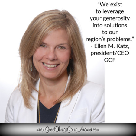 Ellen M Katz, president/CEO of the Greater Cincinnati Foundation