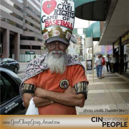 life lessons from Avtar Gill aka The Hat Man in Cincinnati