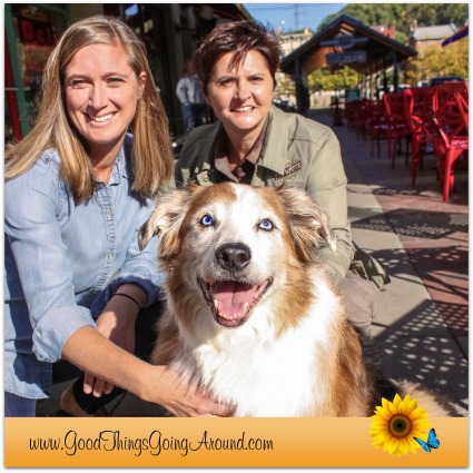 Amanda Broughton and Michele Hobbs founded Cincinnati pet food company, Pet Wants. They and their customers donated 4000 pounds of pet food to the Stray Animal Adoption Program.