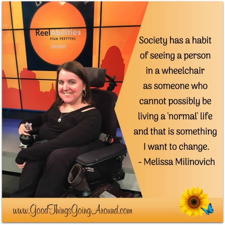 Melissa Milinovich is 2005 Ms. Wheelchair Ohio and volunteers for the Cincinnati ReelAbilities Film Festival. In this interview, she shares some of her story of disability.