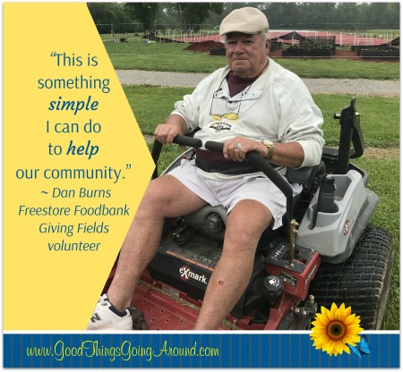 The Freestore Foodbank’s The Giving Fields is a community farm that provides produce for Northern Kentucky food pantries with the help of over 2,400 volunteers. 
