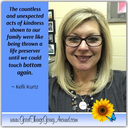 Kelli Kurtz of Cincinnati talks about an act of kindness